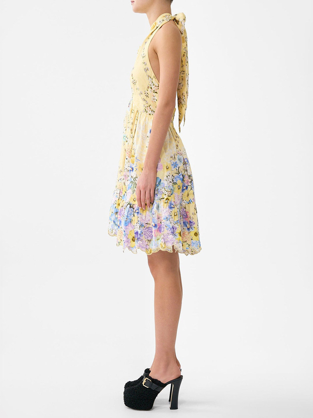 Summer Vacation Style Yellow F - đánh giá và giá Embroidery Yellow Dress