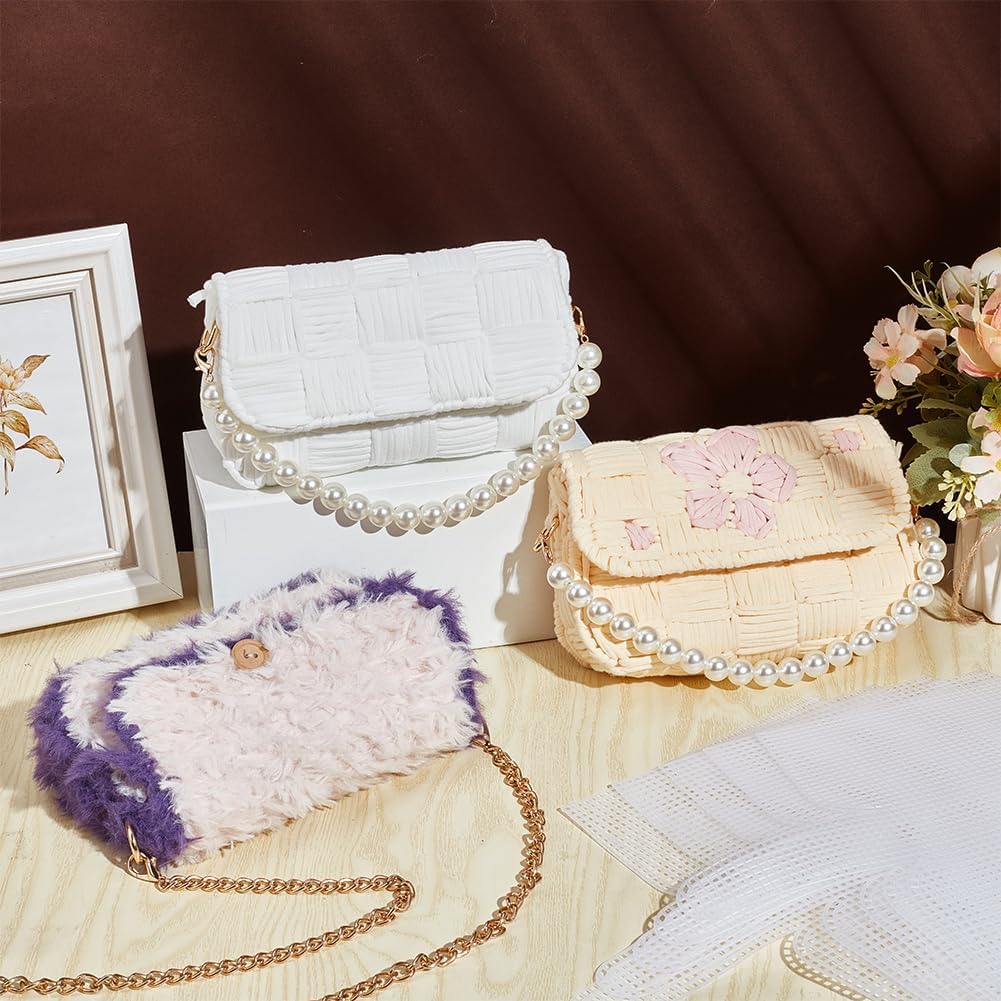 1-4Pcs Plastic Mesh Canvas She - đánh giá và giá Embroidery Bag