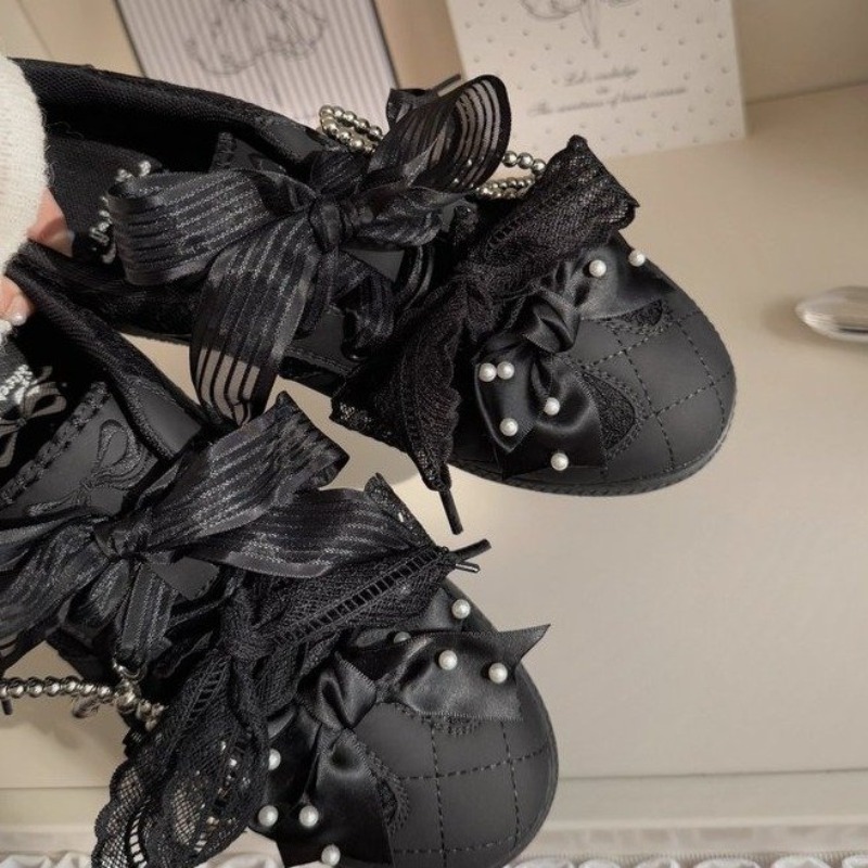Fashion Sweet Lolita Flat Snea - đánh giá và giá Embroidery Garments