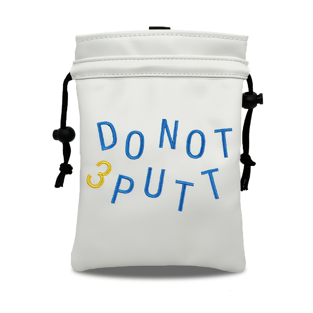 1pc Golf Ball Bag, PU Material - đánh giá và giá Embroidery Bag