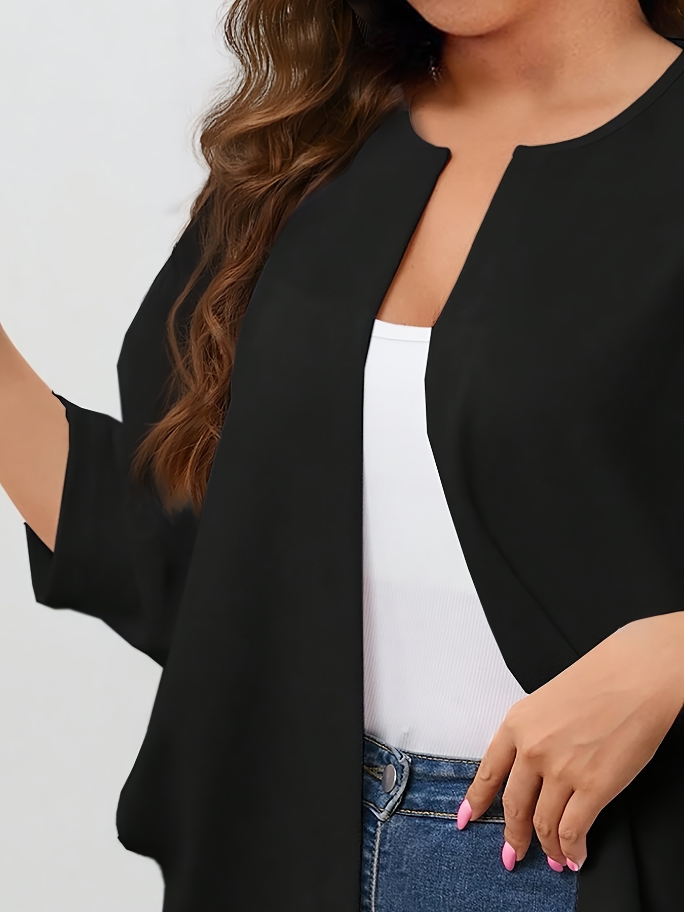 Plus Size Women's Open Front C - đánh giá và giá Embroidery Online