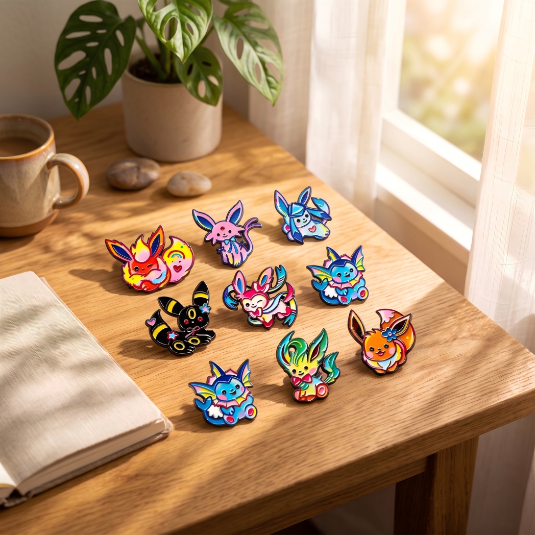 Cartoon Colorful Eeveelution L - đánh giá và giá Embroidery Reddit